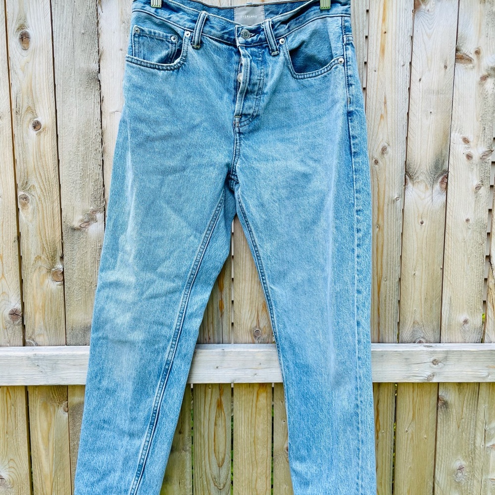 Everlane Authentic Boyfriend jeans light wash